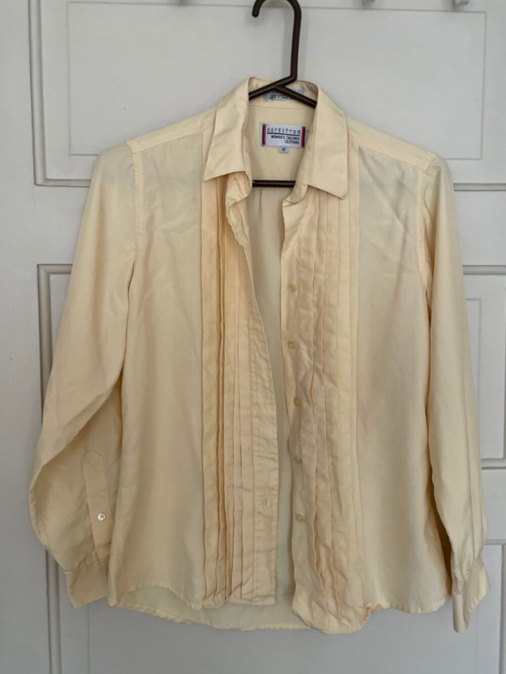 Vintage Nordstrom 100% Silk Dress Shirt